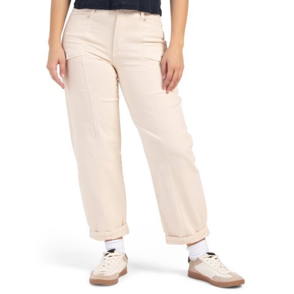 PAIGE cream Alexis Cargo Pants